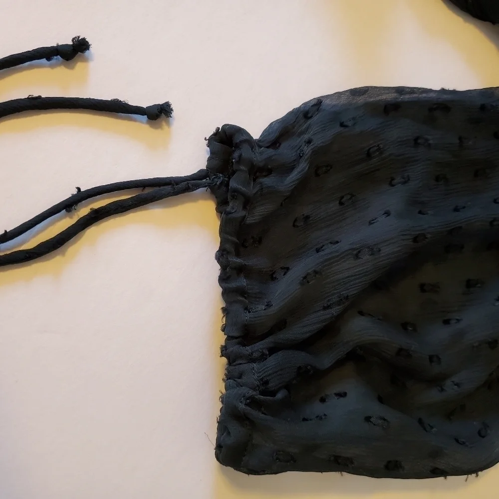 Free People Dahlia Swiss Dot Gauze Mini Dress Sz M - Picture 15 of 15